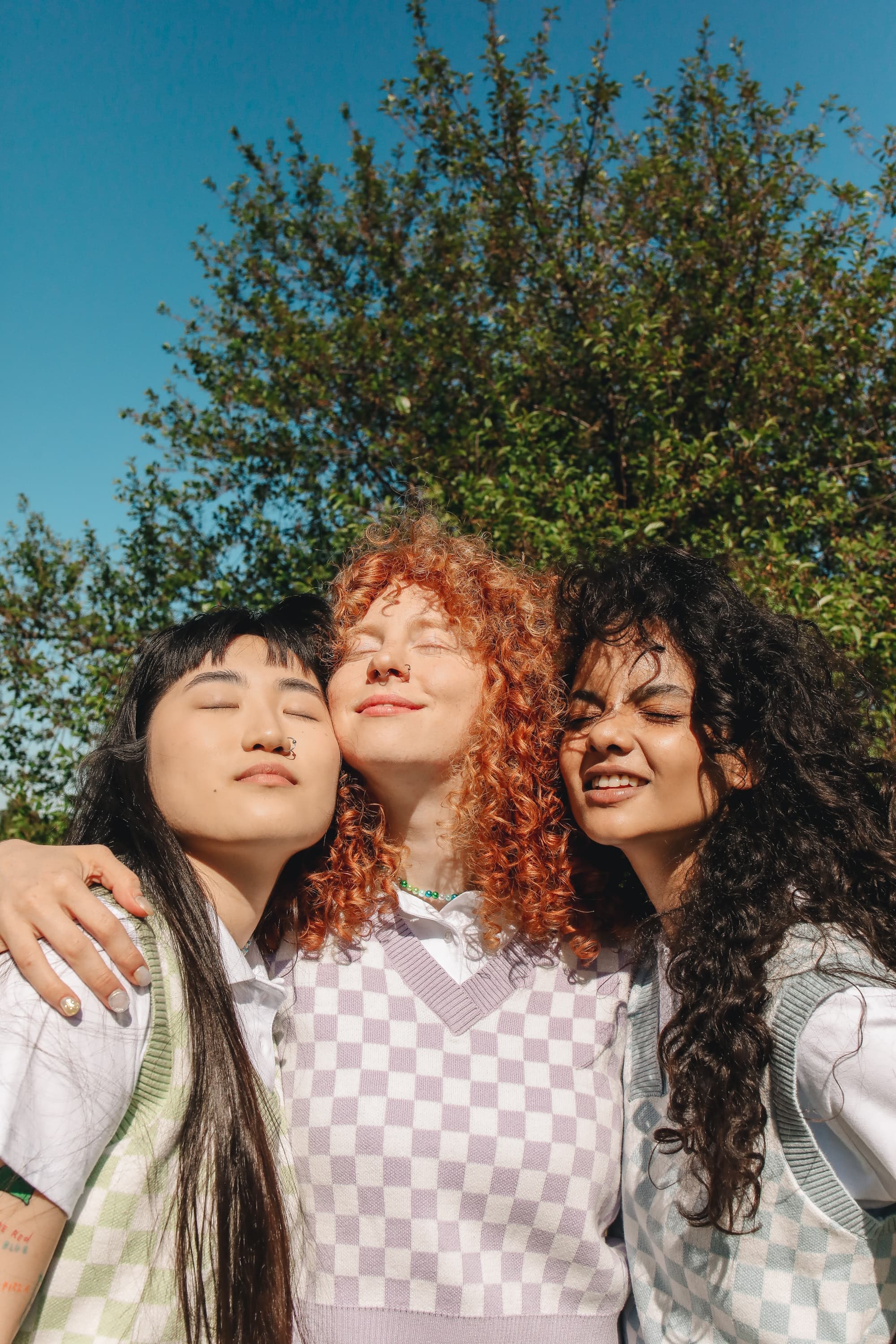 Image of girls enjoying yoga